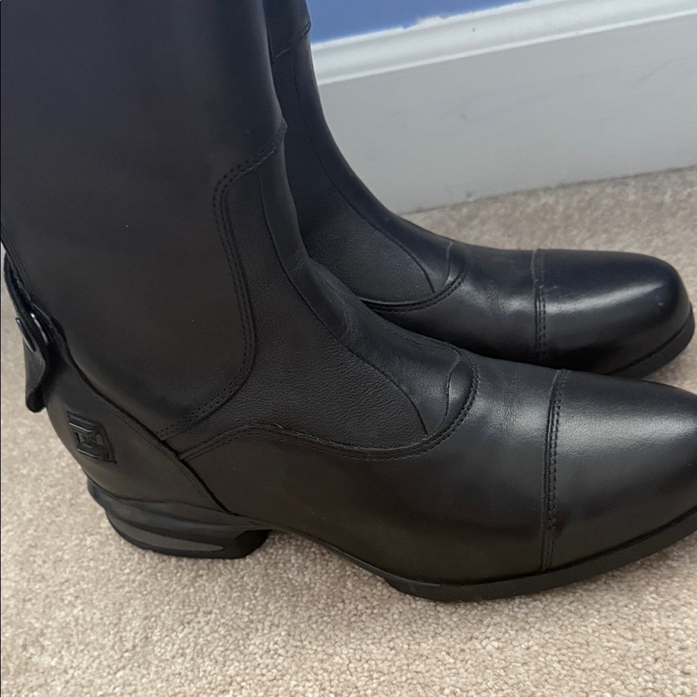 Ariat Elegant Black Knee-High Women's Riding Boots - Picture 5 of 8